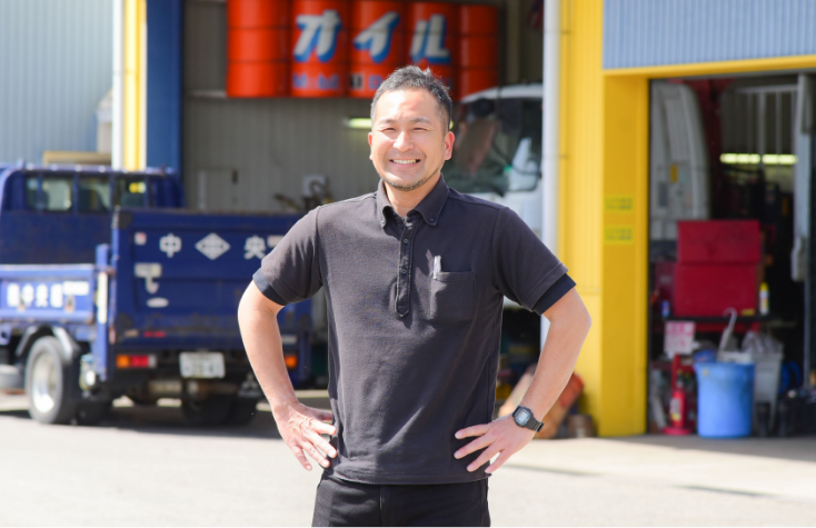 笑顔のスタッフ